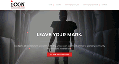 Desktop Screenshot of iconsports.us